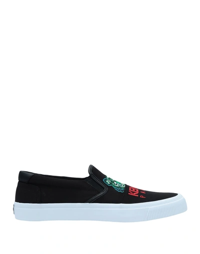 Shop Kenzo Sneakers In Black