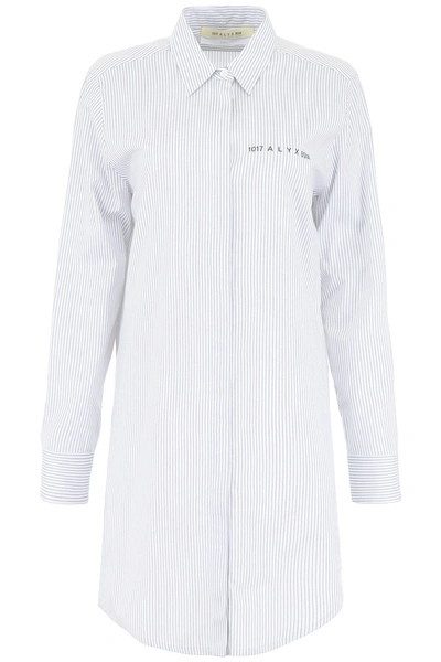Shop Alyx Daisy Print Shirt In White (white)