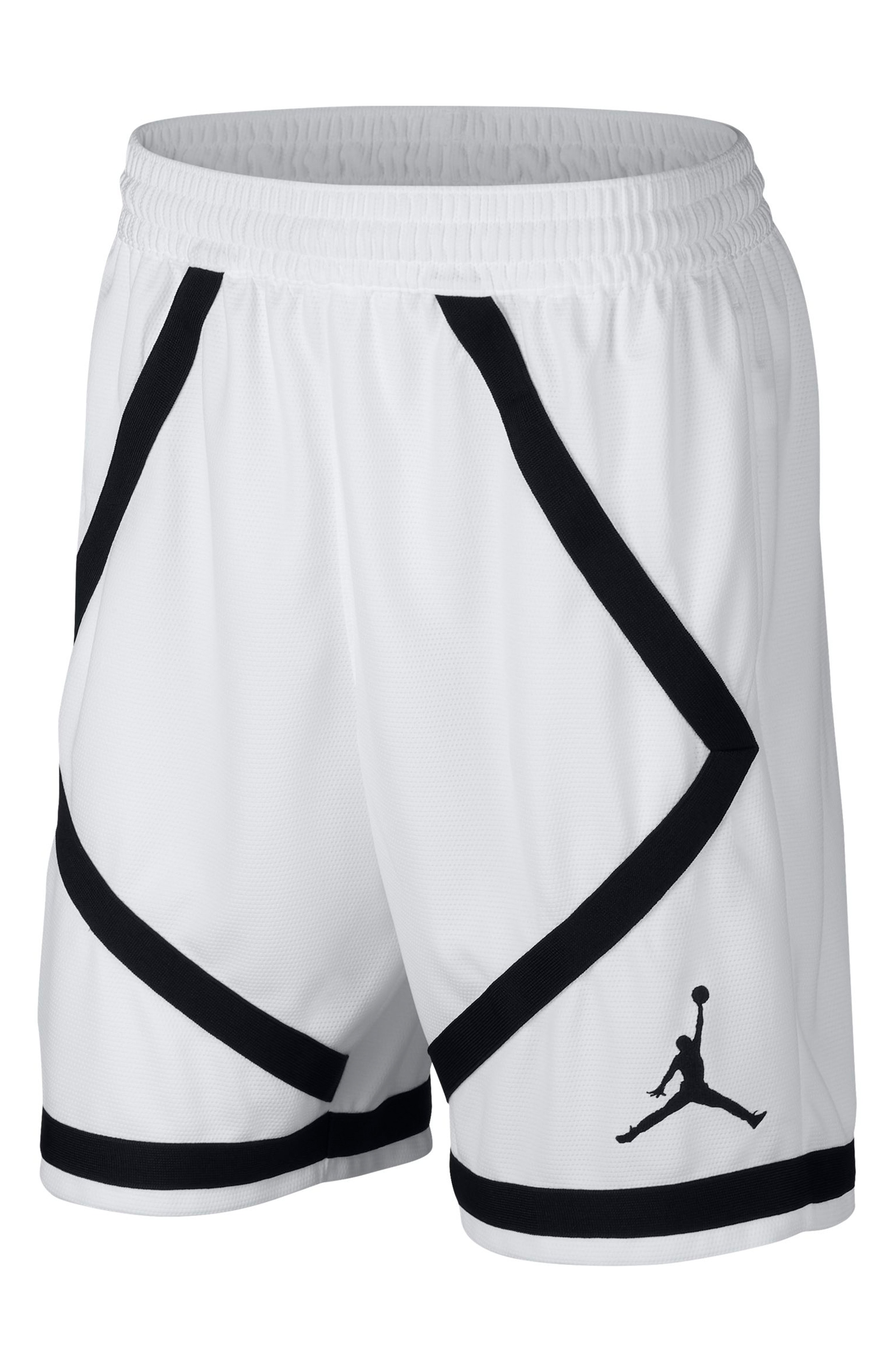 jordan white basketball shorts