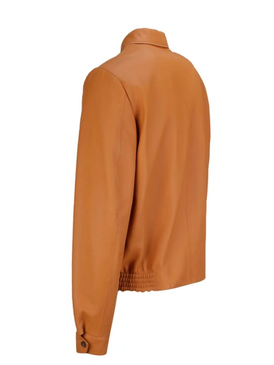 Shop Loewe Jacket In Light Toffee