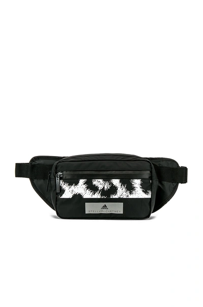 Shop Adidas By Stella Mccartney Bum Bag In Black & White