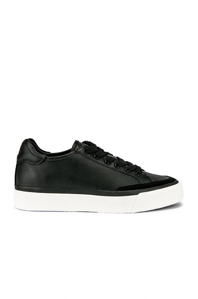 Shop Rag & Bone Army Low Sneaker In Black Leather