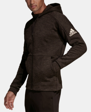 adidas men's zip hoodie