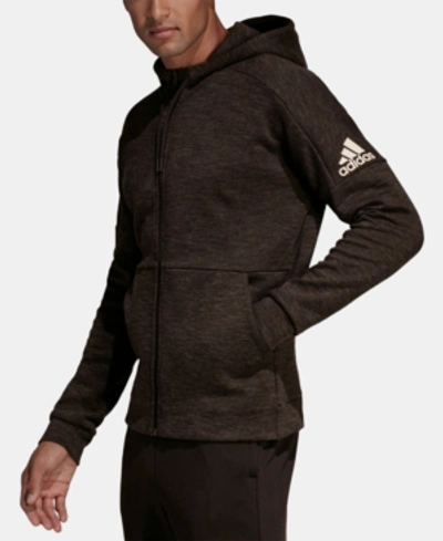 Adidas Originals Adidas Men's Stadium Id Zip Hoodie In Black/ Grey Six |  ModeSens