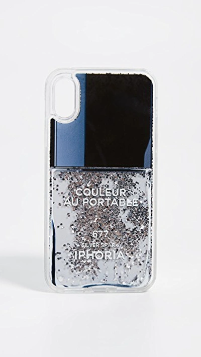 Shop Iphoria Nail Polish Iphone X Case In Grey