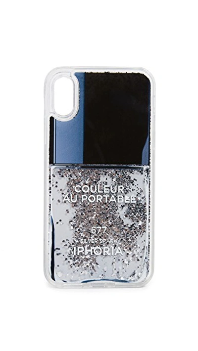 Shop Iphoria Nail Polish Iphone X Case In Grey