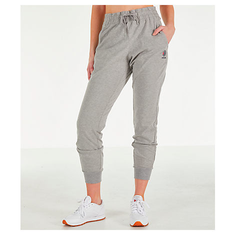 reebok grey joggers