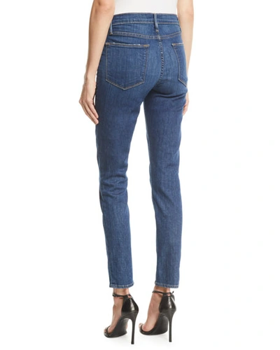 Shop Frame Le High Skinny Stretch Ankle Jeans In York