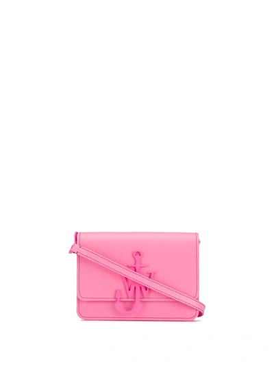 Shop Jw Anderson Tonal Cross Body Bag - Pink