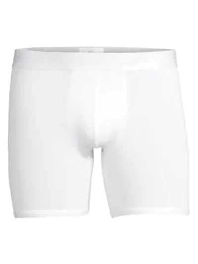 Shop Calvin Klein Underwear Ultra-soft Modal Monogram Boxer Brief In White