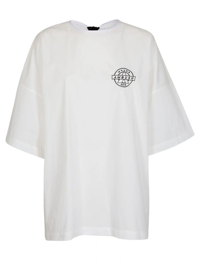 Shop Ambush Short Sleeve T-shirt In White