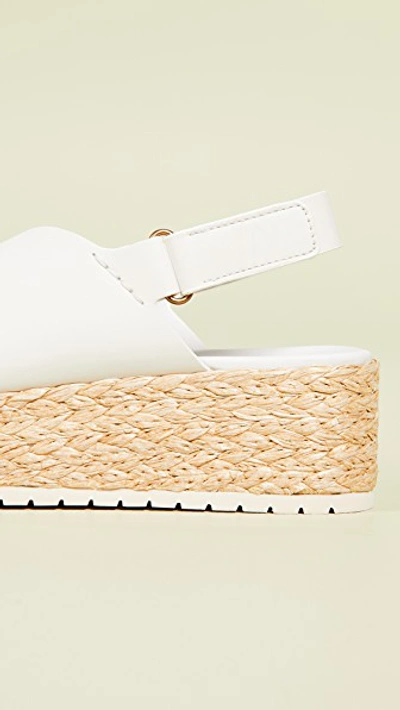 Shop Vince Jesson Platform Sandals In Off White