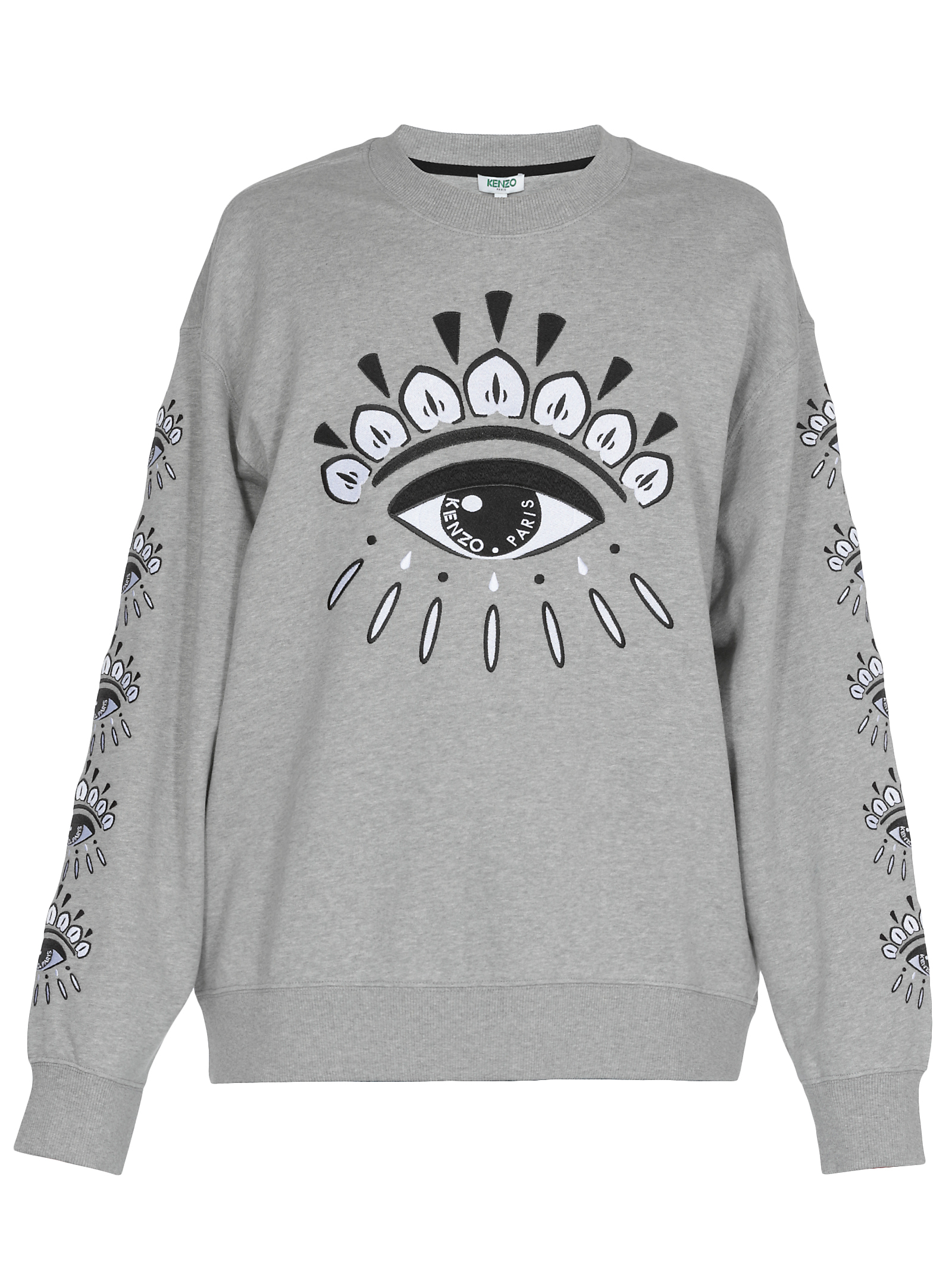 kenzo sweatshirt herr grå