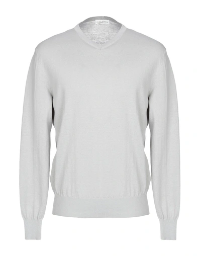 Ballantyne Sweaters In Light Grey