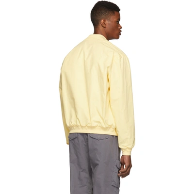 Shop John Elliott Yellow Military Field Jacket In Mustard