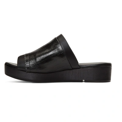 Shop Rick Owens Black Island Clog Sandals In 999 Black