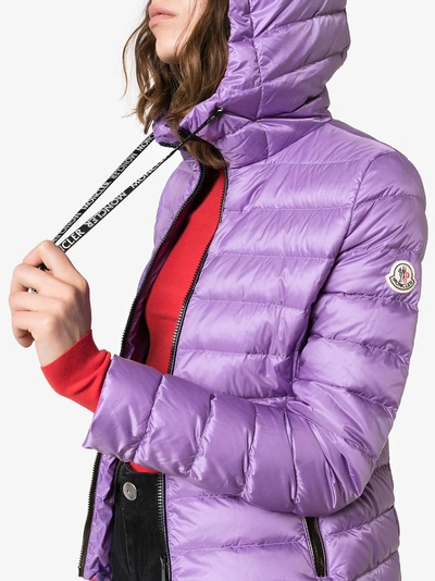 Shop Moncler Seoul Down Padded Jacket In 61b Purple