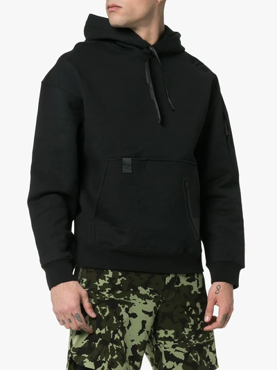 Shop Nike X Mmw Pullover Hoodie In Black