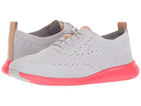 cole haan zerogrand gray stitchlite oxfords