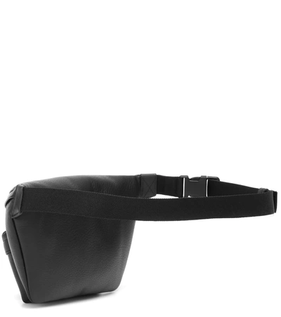 Shop Balenciaga Everyday Logo Belt Bag In Black