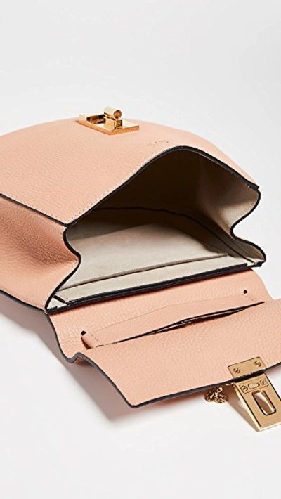 Shop Chloe Pink Leather Drew Bag