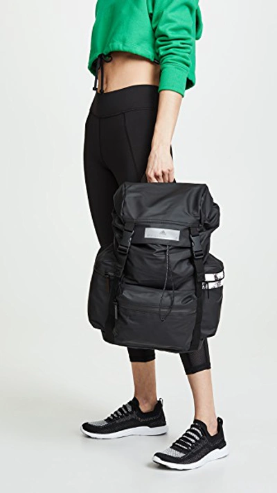 Shop Adidas By Stella Mccartney Backpack In Black/white