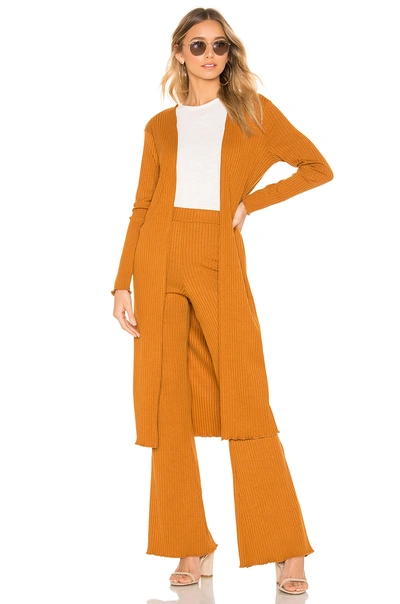 Shop House Of Harlow 1960 House Of Harlow X Revolve 1960 James Cardigan In Toffee