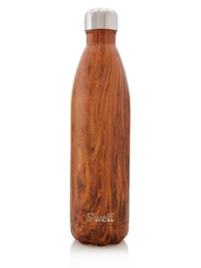 Shop S'well Women's Teakwood Stainless Steel Reusable Water Bottle