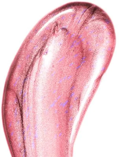 Shop Saint Laurent Glossy Stain Holographics Lip Colour In 504 Rose Glitch