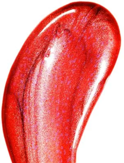 Shop Saint Laurent Glossy Stain Holographics Lip Color In 506 Orange Gaming