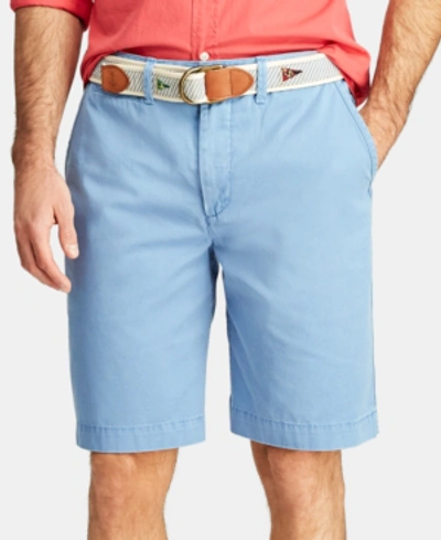 Shop Polo Ralph Lauren Men's 10" Relaxed Fit Chino Shorts In Hatteras Blue