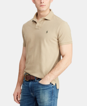 khaki ralph lauren t shirt