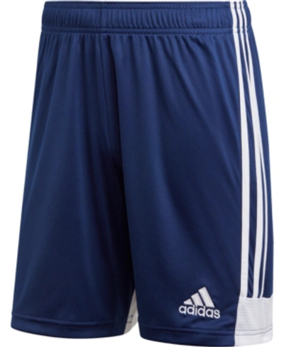 Shop Adidas Originals Adidas Men's Tastigo Climalite Soccer Shorts In Drk Blue