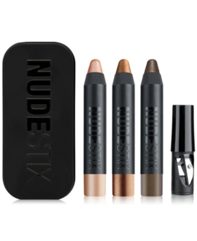 Shop Nudestix 3-pc. Mini Nude Metallic Eye Set