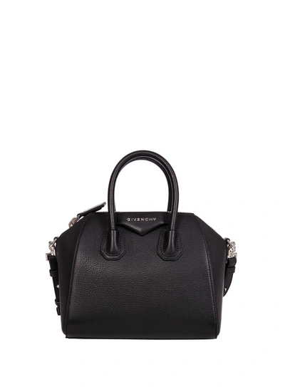 Shop Givenchy Small Pandora Messenger Bag In Black In Nero