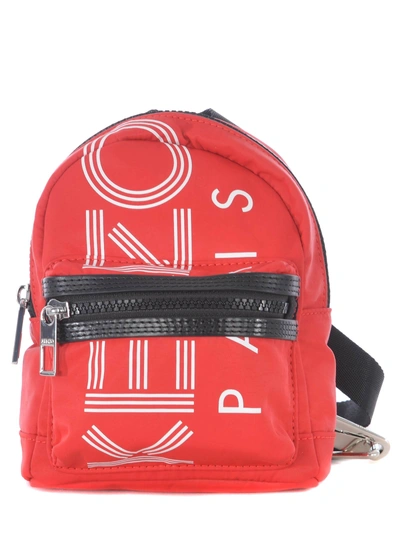 Kenzo Backpack In Rosso