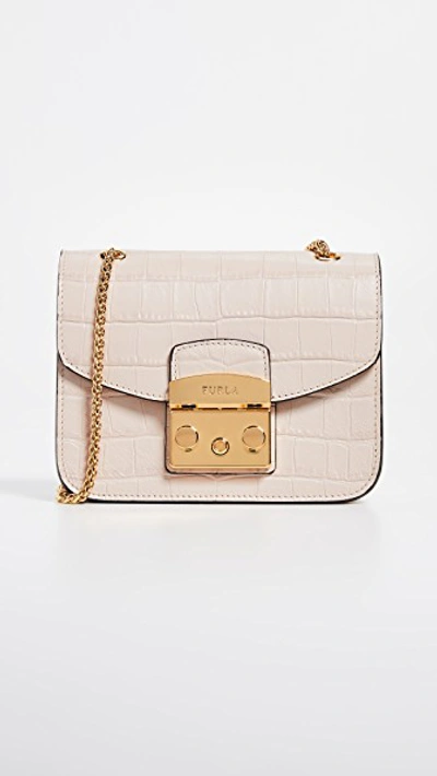 Shop Furla Metropolis Mini Crossbody Bag In Dalia