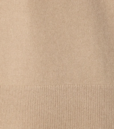 Shop Vince Cashmere Sweater In Beige