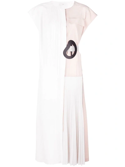 Tibi edith outlet pleated dress