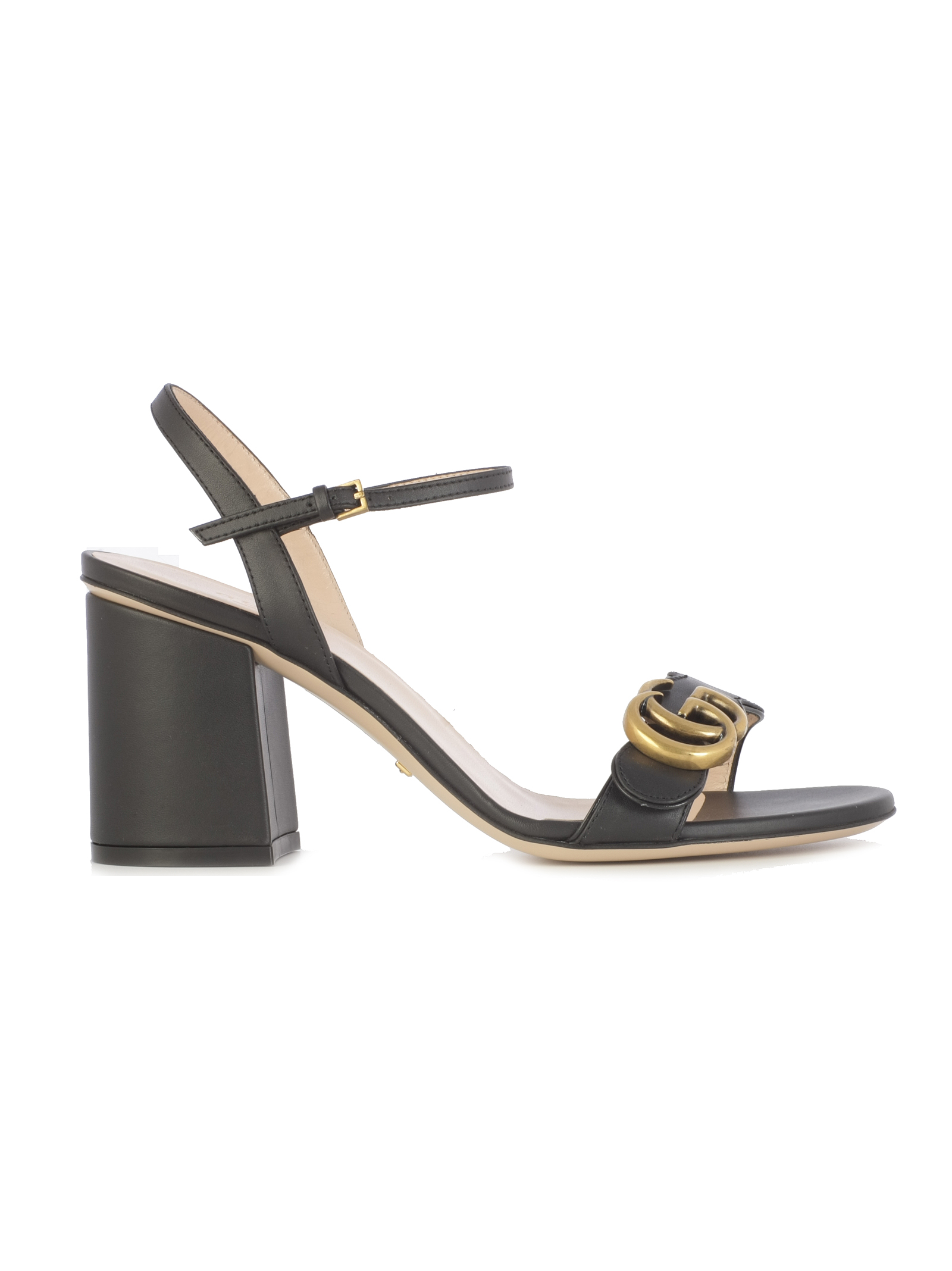 gucci marmont leather sandals