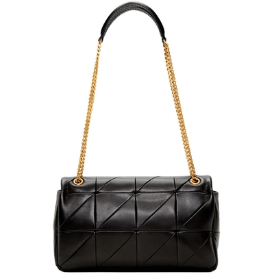 Shop Saint Laurent Black Medium Jamie Bag In 1000 Black