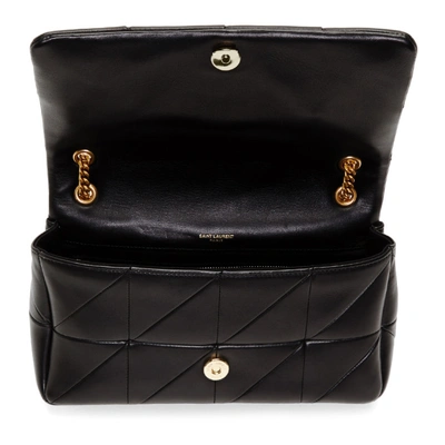 Shop Saint Laurent Black Medium Jamie Bag In 1000 Black