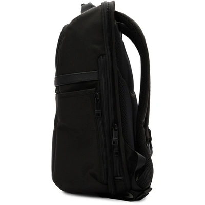 Shop Tumi Black Alpha 3 Slim Solutions Brief Backpack