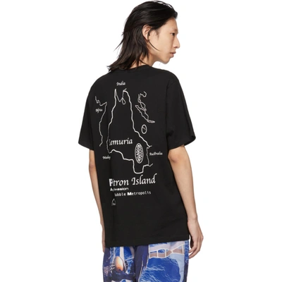 Shop Perks And Mini Black Lemuria Is A Place T-shirt In Sc1 Blk