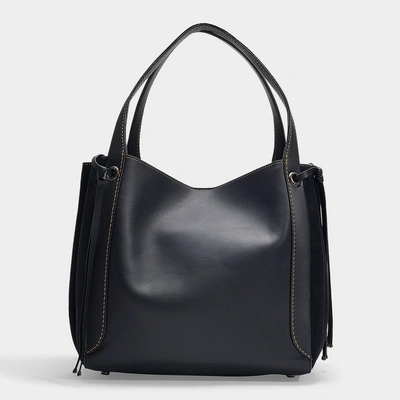 Shop Coach | Harmony Hobo Bag In Black Calfskin