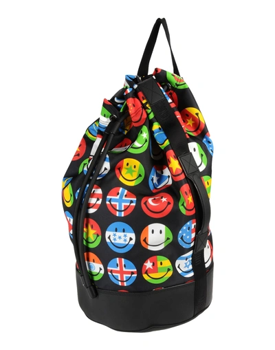 Shop Moschino Travel & Duffel Bag In Black