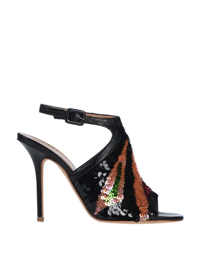 Shop Alexa Wagner Sandals In Black