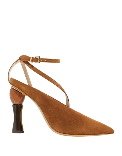 Shop Jacquemus Pumps In Brown