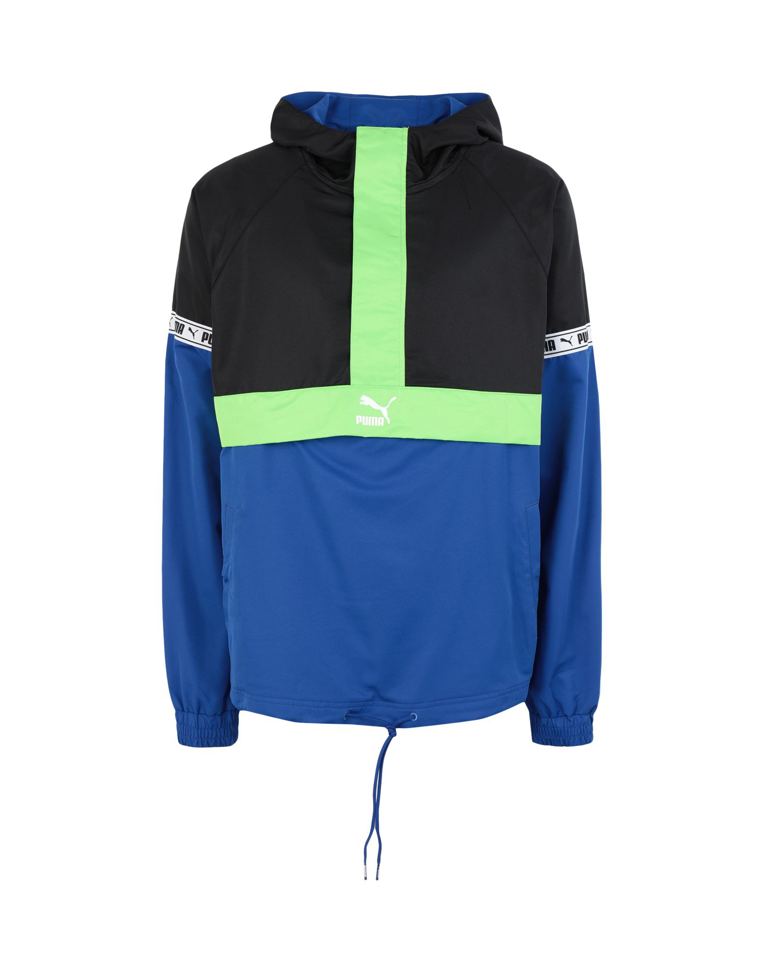 Puma Hooded Windbreaker Jacket In Blue | ModeSens