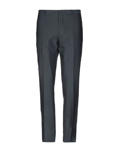 Shop Paul Smith Casual Pants In Steel Grey